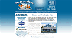 Desktop Screenshot of oceansandseasinc.com