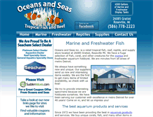 Tablet Screenshot of oceansandseasinc.com